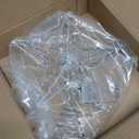 Christmas Star Tree Topper, Silver FivePointed Star Tree Topper with 20 LED Lights and Pearl Beads, Christmas Tree Decorations for Indoor Office Xmas New Year Holiday Tree Decoration