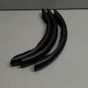 3 Pcs Carbon Fiber Car Steering Wheel Cover, Anti-Skid & Scratch-Proof,Segmented, Butterfly Thin Steering Wheel Cover Men/Women Universal Fit 14.5"-16" Wheel Covers for Cars/Truck/SUV (Black)