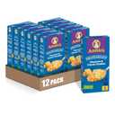 Annie's Macaroni and Classic Cheddar with Organic Pasta, Made with Real Cheese, Dinner Side or Snack, 6 oz (Pack of 12) (EXP 07/25/27)