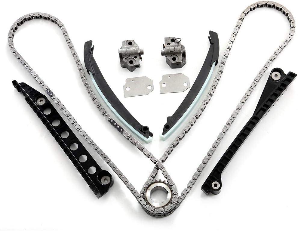 SCITOO 9-0391S Engine Timing Chain Kit Sets Replaces for Ford E-150 E-250 E-350 Econoline Club Wagon E-450 Econoline Super Duty Excursion Expedition for F-150 for F-250 for F-350 Super Duty 97-01