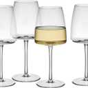 Mikasa Cora Set Of 4 White Wine Glasses, 13 Ounces