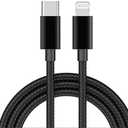 Apple MFi Certified USB C to Lightning Cable 4 FT Charger/Sync for iPhone X/XS/XR/XS Max / 8/8 Plus, (for Use with Type C Chargers) 4FT (Black)