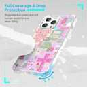 Classic Religious Sayings Phone Case Fit for iPhone 14 Pro Max  Wireless Charging Pink Aesthetic Cross God Jesus Phone Cover Gift for Boy Girl Men Women