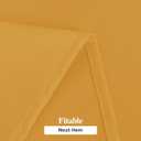 Fitable 6 Pack Gold Rectangle Table Clothes - 90 x 156 Inch - Wrinkle and Stain Resistant Fabric Tablecloths, Washable Polyester Table Covers for Wedding Party Banquet Formal Events Fall Thanksgiving