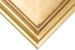 Creative Mark Plein Air Wooden Picture Frame - 8X8 Black - Professional Single Frame for Art Panels, Stretched Canvas, Pictures and More, Glass and Backing Not Included. Gold