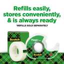 5 x Scotch Magic Tape, 3 Rolls (3/4 in x 300 in), Invisible Matte Finish, Writable, Photo-Safe, Resists Splitting and Tearing  Ideal for Home, Office and School