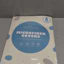 Bassinet Sheet 4 Pack for Baby Boys, Bassinet Sheets Ultra Soft Universal Fit for Most Rectangle, Oval, Hourglass Bassinet Mattress, Bassinet Sheets, Navy