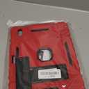 Grifobes for iPad A16 Case 11th Generation 11 inch 2025 / iPad 10th Generation Case 10.9 inch 2022, Heavy Duty Military Grade Shockproof Cover with Pencil Holder for i Pad 11/10 Gen (Red)