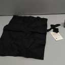 D'Moksha Homes Linen Black Table Runner 36 Inches - 100% Pure Linen Small Table Runner 14 x 36 Inch for Dresser, Coffee Tables, Spring, Easter - Machine Washable