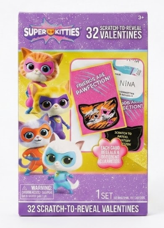 Exchange Cards Super Kitties Scratch