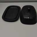 Hansense Porcelain Butter Dish with Lid for Countertop, Ceramic Butter Keeper with Handle Cover, Butter Holder Container Perfect for East and West Coast Butter, Dishwahser Safe, Dark