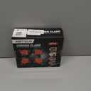 WETOLS Corner Clamp for Woodworking, 90 Degree Right Angle Clamp, Wood Clamps, 4Pcs Adjustable Spring Loaded Woodworking Clamp, Gifts for Dad, Birthday Gifts for Men, Photo Framing, Orange