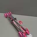 Dream Collection, Doll Stroller - Metal Fold Up and Down Umbrella Stroller for Realistic Pretend Play, Pink - 23”
