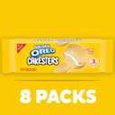 OREO Golden Cakesters Soft Snack Cakes, 8-3.03 oz Snack Packs (Gray, L, EXP 07/06/26)