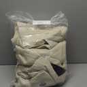 NICETOWN Warm Curtains for Winter, Bedroom Full Blackout Curtain Panels, Great Job for Blocking Light, Complete Blackout Draperies with Black Liner for Night Shift (Beige, Set of 2, 55 by 57-inch)