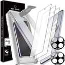 [with Install kit 3 Flexible Glass Film Screen protector + 2 Lens Protector + EZ KIT ZERO for Oneplus 13 Perfect Alignment Scratch Resistant