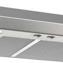 Broan-NuTone BCSD136SS Glacier Range Hood with Light, Exhaust Fan for Under Cabinet, Stainless Steel, 36-inch
