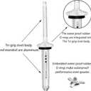 ALLCLEAN 40 Pcs 3/16" Grip Tri-Grip Rivets,Kayak Pad Eye Deep Water Tri-Fold Bulb Mounting Rivet,Built-in Waterproof O-Ring,All Aluminum for Installing Kayak, Boat and Canoe Accessories(3/16"1")