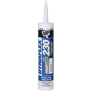 Dap Dynaflex 230 10.1 oz. Clear Premium Exterior/Interior Window, Door and Trim Sealant