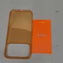 TORRAS for iPhone 17 Pro Max Case Crystal Orange, [Anti-Yellowing][Military-Grade Protection], Ultra Slim Anti-Scratch Back, Soft Bumper, Non-Slip Protective Phone Cover, Orange 6.9"