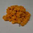 5 PC - 5 feet Marigold Garland |Indian/American Wedding Party Mantle Decoration, Faux Garlands Wedding Garland, Diwali Decoration, Spring Bush Floral! (Orange) (Golden Yellow (Light Orange))