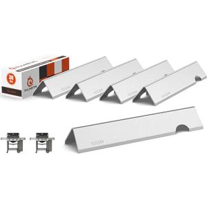SUS304 GS4 Genesis II Flavorizer Bars for Weber Genesis II/LX 300 Series, Grill Parts for Weber Genesis 2 E310, Genesis II E310, II E-330/335, LX S/E340 Grills, 17" Replacements Parts for Weber 66795