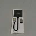 Wireless CarPlay Adapter for iPhone, Super mini Compact 2-in-1 Dongle for Apple iOS10+, Convert Wired to Wireless CarPlay, Instant Connectivity, Fit for Cars with Built-in CarPlay, Black