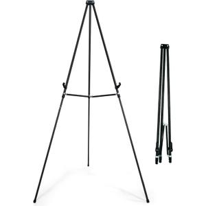 70" Adjustable Aluminum Display Easel Stand, Holds 20 lbs