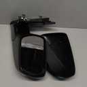 TRQ Right Mirror with Heat without Housing Turn Signal Passenger Side Compatible with 2013-2016 Hyundai Santa Fe Sport HY1321200