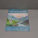 Hapikalor 11"x14" Watercolor Paper Pad, 1-Pack, 140lb/300gsm Artist Painting Drawing Paper Book, Art Supplies for Adults Kids, Watercolors, Watercolor Paint Set, Sketchbook, Journal, Teal
