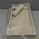 2 Pack Sunglasses Organizer Storage Glasses Holder Velvet Jewelry Tray, Glasses Organizer Eyeglasses Sunglasses Tray for Jewelry Display Watch