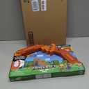 Nerf Minecraft Bow Dart Blaster, Pull-Back String Priming, 8 N1 Darts Compatible Only N1 Dart Blasters, Ages 8+