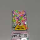 Donna Kids Jellyish Marble Hair Beads – 14mm Soft Silicone Bead with Threading Tool – Pain-Free, Noiseless Beads for Braids & Ponytails – Tangle-Free Design (NEON ASST)