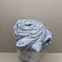 Bedsure Tufted Boho Comforter Set Queen Size - Dusty Blue Boho Bed Set, GentleSoft 3 Pieces Farmhouse Shabby Chic Embroidery Bedding, Gifts for Woman, Soft Jacquard Queen Comforter for All Seasons