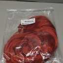 Akstore 28 inch Fashion Wigs Long Wavy Curly Hair Cosplay Wig (Red)