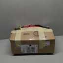 FlyDOIT Round Area Rugs for Bedroom Living Room, 5x5 Rose Red Super Soft Comfy Thickened Memory-Foam Indoor Circle Carpets, Modern Aesthetic Minimalist Carpet for Boys Girls Adults Nursery Home Dcor