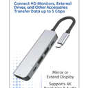 ZGEAR Five Port USB-C Video And Data Hub
