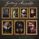 TURNER PHOTOGRAPHIC Gallery Animalia 12x12 Photo Wall Calendar (26998013007)