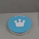 Portable, Foldable Potty Seat For Toddler, Training Toilet Seat Emergency Toilet for Car, Camping, Outdoor, Indoor (Light Blue, Small)