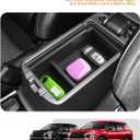 2026 Outlander Sport Center Console Organizer - For 2021-2025 2026 Mitsubishi Outlander Sport(2.0 S/2.0 ES/2.0 LE/2.0 SE/2.4 SEL) Accessories Armrest Box Storage Tray - ABS