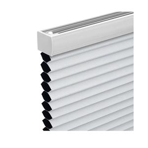 Changshade Cordless Cellular Shades, Blackout Honeycomb Shades for Windows, Pull Down Pleated Blinds, Easy to Install for Indoor Windows and French Doors,40" W x 72" H, White