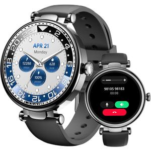 TOZO S8 AMOLED Smart Watch for Women Men, Fitness Tracker with Bluetooth Calling & Notifications, 3ATM Waterproof, Sleep & Stress Tracking, 100+ Sports Modes, 200+ Watch Faces, for Android iOS