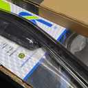 Auto Ventshade [AVS] Outside Mount Rain Guards for 2015-2026 Ford F-150 SuperCab (Will NOT Fit SuperCrew Cab), 2017-2026 Raptor, F-250, F-350 SD, SuperCab | Window Vent Visors, 4 pcs. - Smoke | 94974