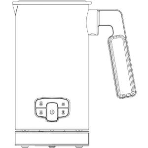 Milk Frother, 4-in-1 Milk Frother and Steamer, Automatic Hot and Cold Foam Maker and Milk Steamer for Coffee, Latte, Cappuccino, Macchiato, Hot Chocolate, Matcha Milk Frother, 4-in-1 Milk Frother and Steamer, Automatic Hot and Cold Foam Maker and Milk Steamer for Coffee, Latte, Cappuccino, Macchiato, Hot Chocolate, Matcha