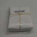 SONORO KATE 100% Egyptian Cotton Duvet Cover King Size, 1000 Thread Count Sateen Duvet Cover, Soft, Breathable Cotton Comforter Cover with Hidden Zipper Closure - 3 PC (White,King)