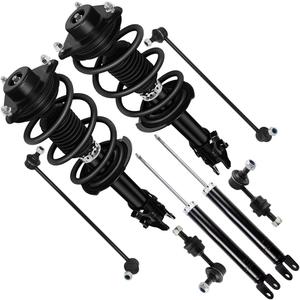 SCITOO Suspension Strut Shock for 2011 for Hyundai Sonata Front Complete Strut Assembly,Rear shock absorber,Tie Rod End -8pcs