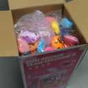 Claw Machine for Kids, Mini Vending Machine Girls Unicorn Toys, Candy Grabber Prize Dispenser with Sound & 20 Mini Plush Toys, Electronic Arcade Game Indoor Toy for Home Party Birthday Gifts