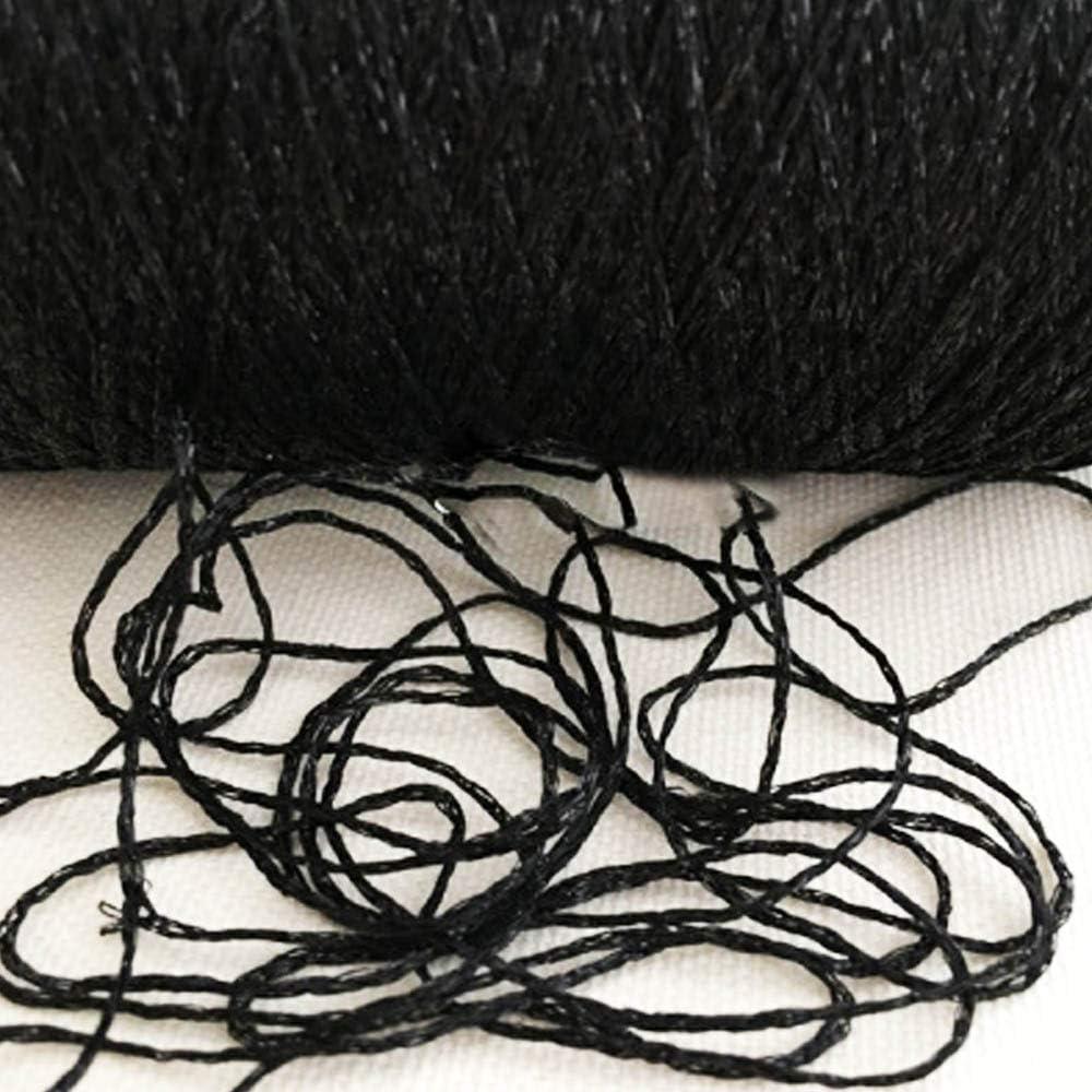 DIY Black Lurex Thread - Shining Glitter Sparkle Yarn for Crochet, Knitting, Sweater, Scarf, Bag & Accessories
