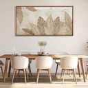 Minimalist & Modern Art for Bedroom Decor Framed Abstract Artwork for Walls Neutral & Contemporary Beige Wall art - Artwork for Living Room and Boho Style Large Abstract Wall Art 2448IN