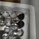 Bathroom Vanity Mirrors for Over Sink, 24x36 Inches Bedroom Mirrors for Wall, Wall Mirrors Decorative for Living Room, Decorative Mirror for Decor, Entryway Wall-Mounted Mirrors (Crystal Mirror 1)